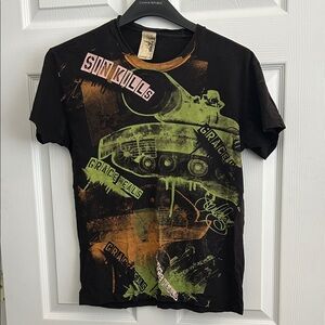 ‼️free w purchase‼️Men's Graphic Tee Sin Kills Grace Heals Graffiti Tank